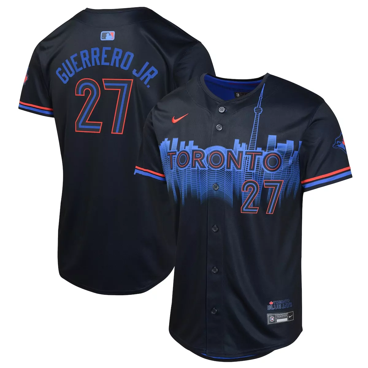 Vladimir Guerrero Jr. Toronto Blue Jays 2024 City Connect Limited Player Jersey | Navy | Exclusive Fan Gear | For Men, Women & Youth