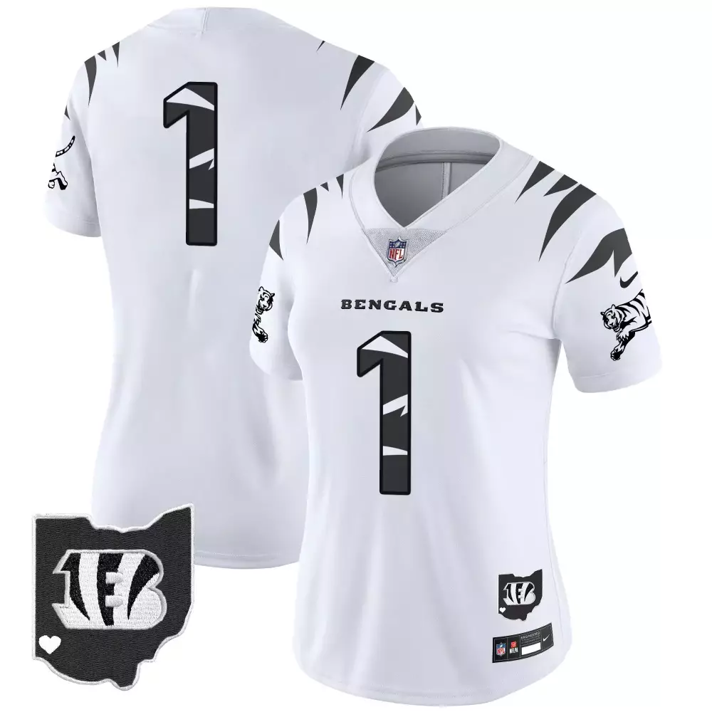 Cincinnati Bengals Special Vapor Limited Jersey | Stitched Fan Gear for Women | Great for Game Day