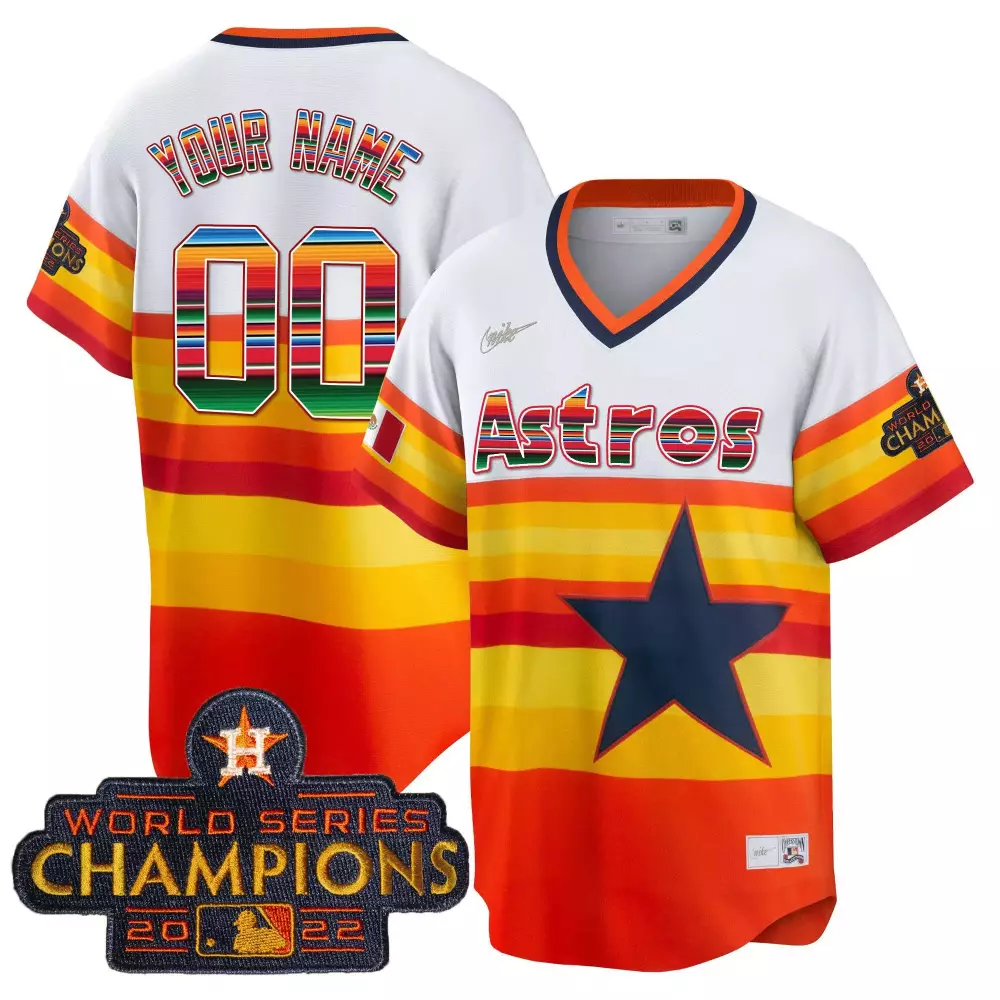 1980s Throwback Youth Houston Astros Mexico Cool Base Limited Jersey V2 | Stitched | Fan Gear for Men, Women & Youth