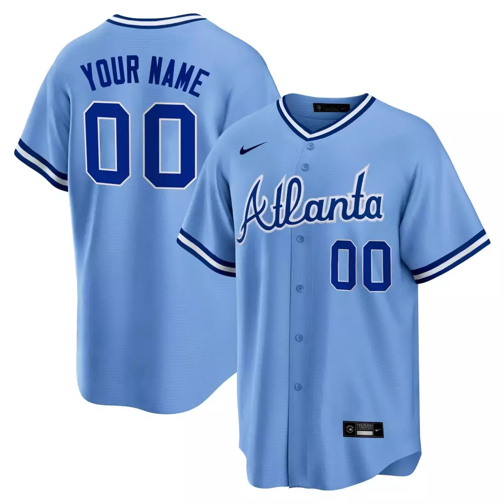1982 Cool Atlanta Braves Youth Throwback Custom Jersey | All Stitched Vintage Style | Fan Gear for Game Day | For Men, Women & Youth