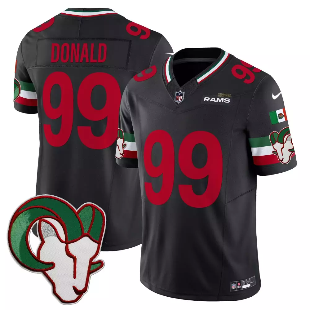 Aaron Donald 2024 NFC West Champions Vapor Limited Jersey | Los Angeles Rams Women's Edition | Stitched Fan Gear for Game Day | For Men, Women & Youth