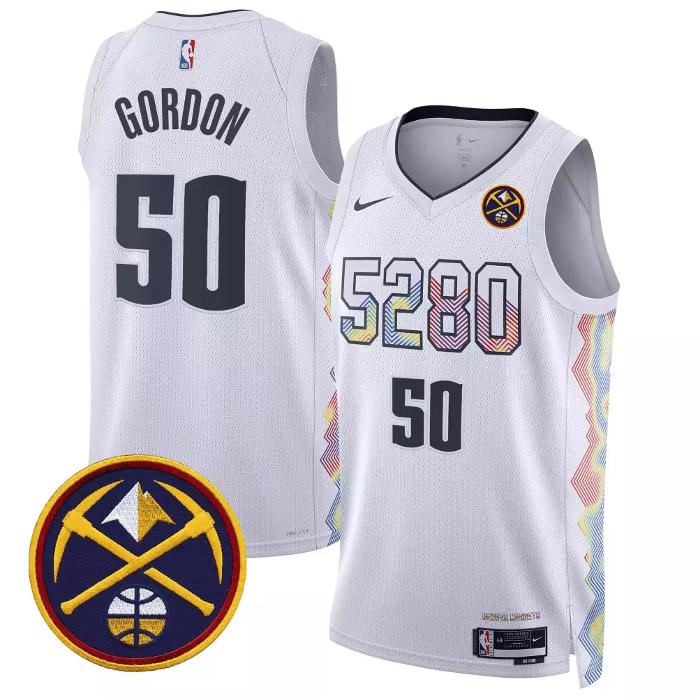 Aaron Gordon 2425 City Swingman Jersey | Stitched Denver Nuggets Fan Gear | For Men, Women & Youth