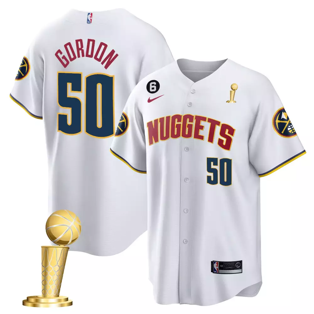 Aaron Gordon Association Champions Cool Base Jersey | Stitched Denver Nuggets Fan Gear | For Men, Women & Youth