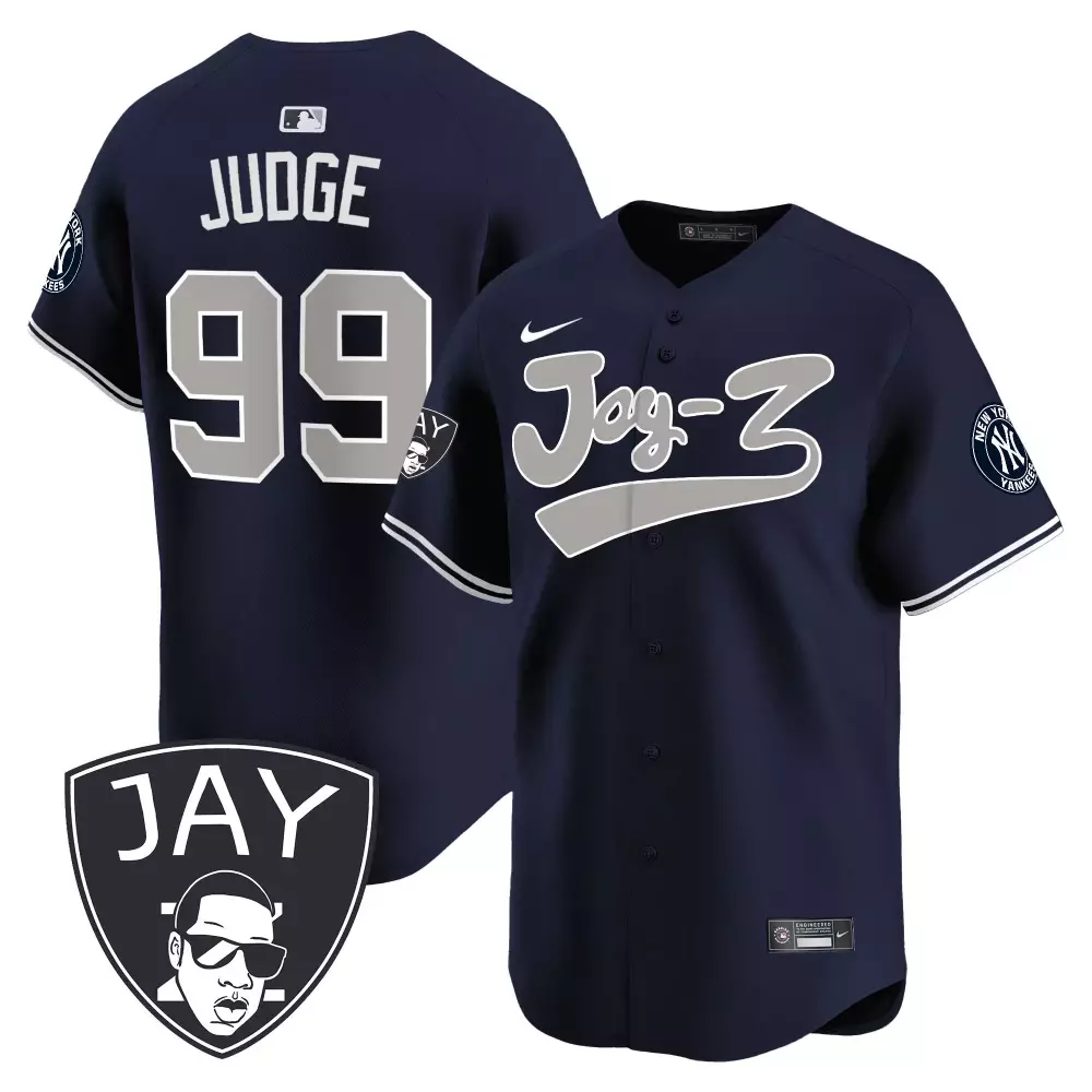 Aaron Judge 2024 Yankees Jay-Z Vapor Premier Jersey V2 | Limited Edition | Men's Fan Gear | For Men, Women & Youth