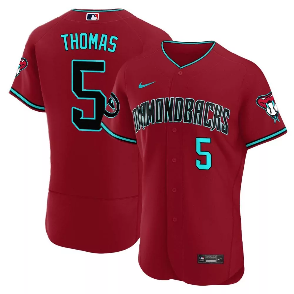 Alek Thomas Red Alternate Jersey | Arizona Diamondbacks 2024 | Flex Base | All Stitched | For Men, Women & Youth