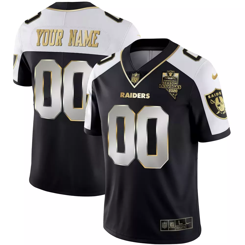 Alternate Limited Men's Las Vegas Raiders Vapor Gold Custom Name and Number Jersey | All Stitched | Unique Fan Gear | For Men, Women & Youth