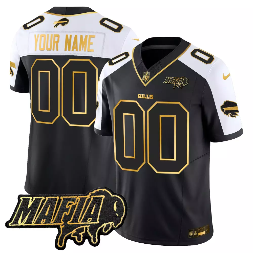 Alternate Men's Buffalo Bills 2024 Buffalo Bills Mafia Jersey | Gold Vapor Limited Edition | For Men, Women & Youth