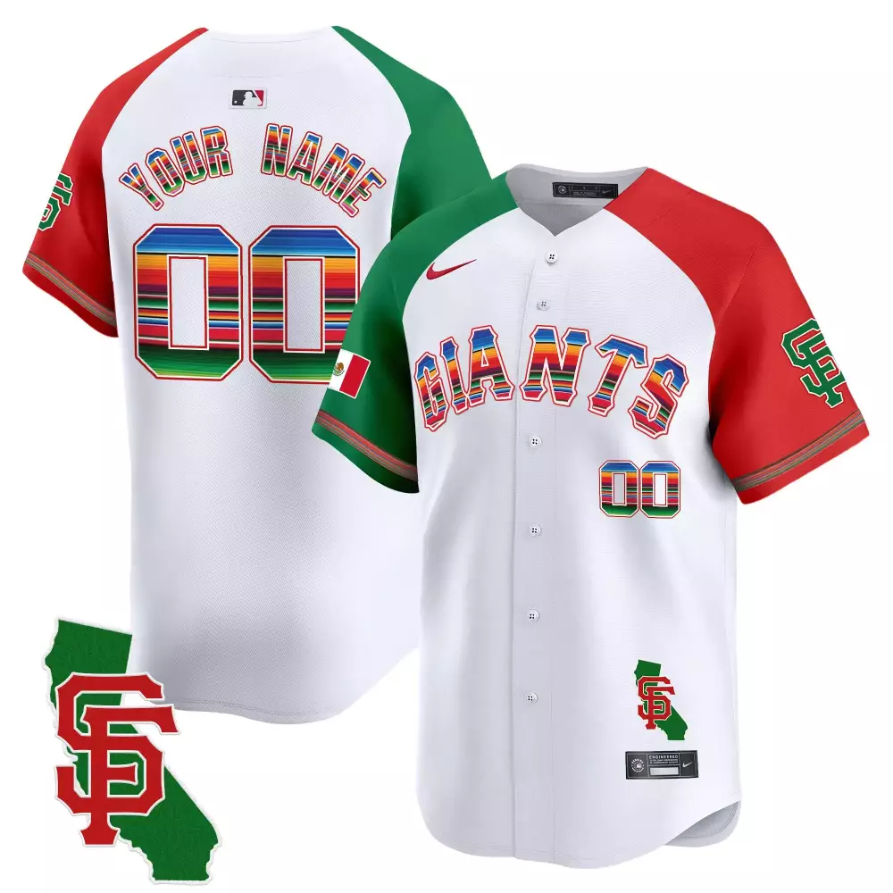 San Francisco Giants Alternate Men's Mexico Vapor Premier Custom Jersey | Limited Edition All Stitched | For Men, Women & Youth