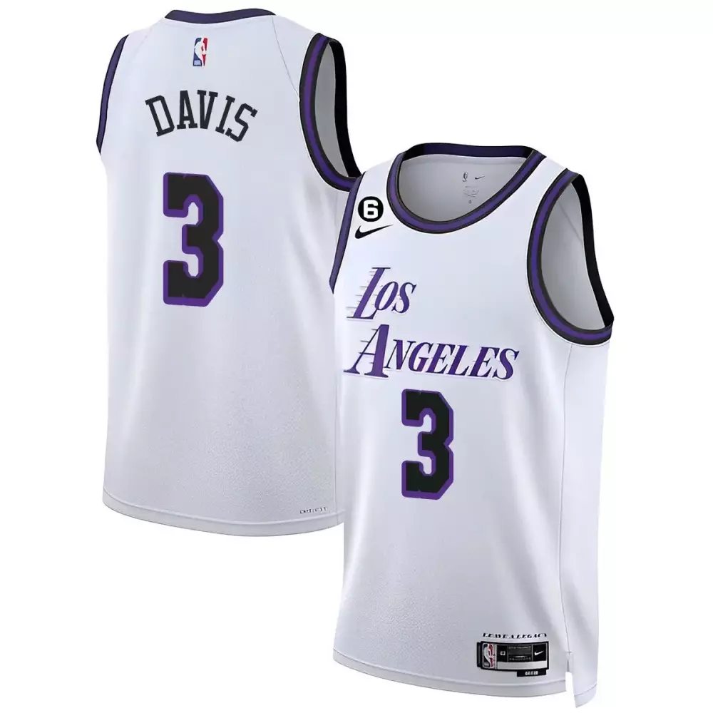 Anthony Davis City Men's Los Angeles Lakers 2023 Jersey Collection | Stitched Fan Gear | For Men