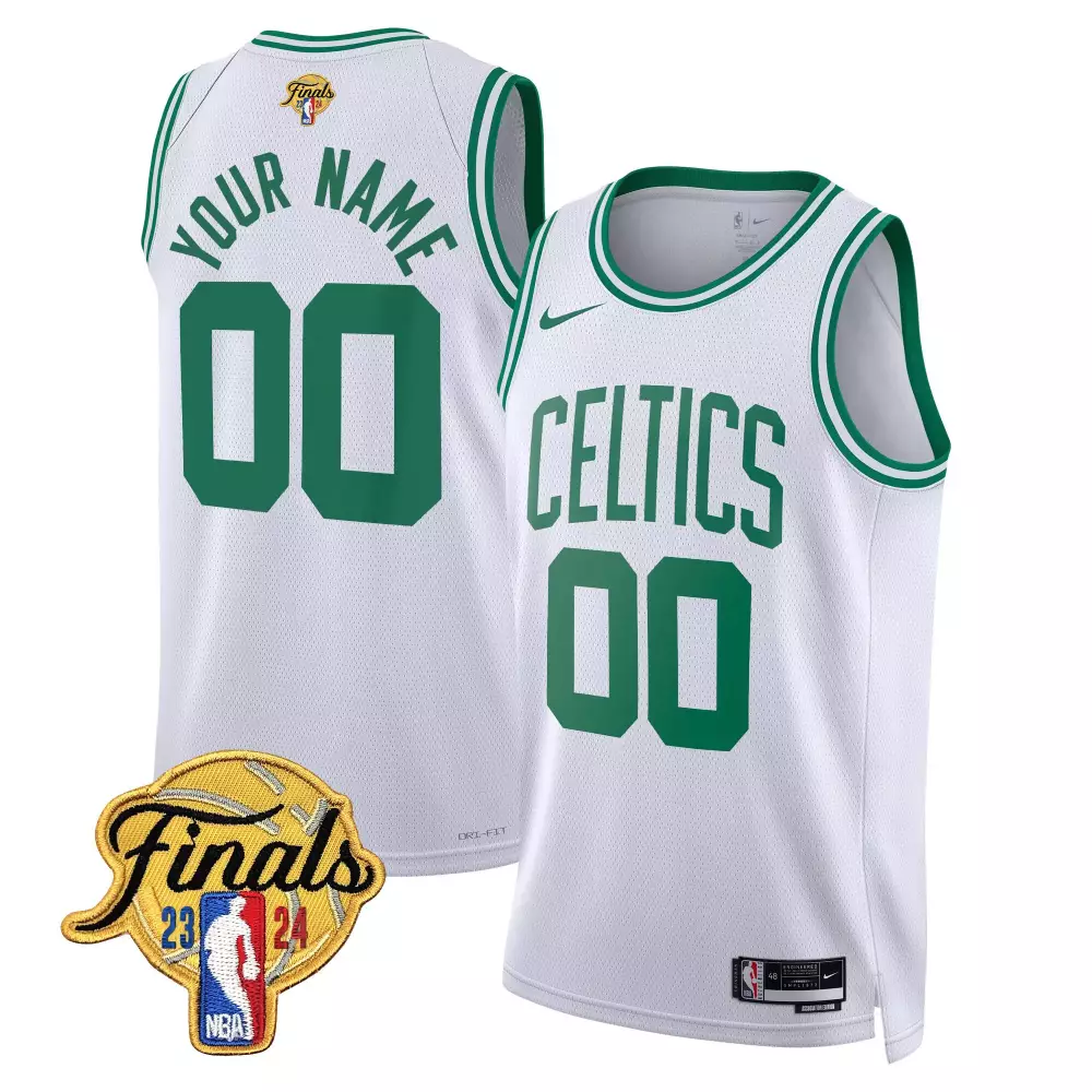 Boston Celtics 2024 Finals Patch Jersey | Association Swingman | Stitched Fan Gear for Men, Women & Youth
