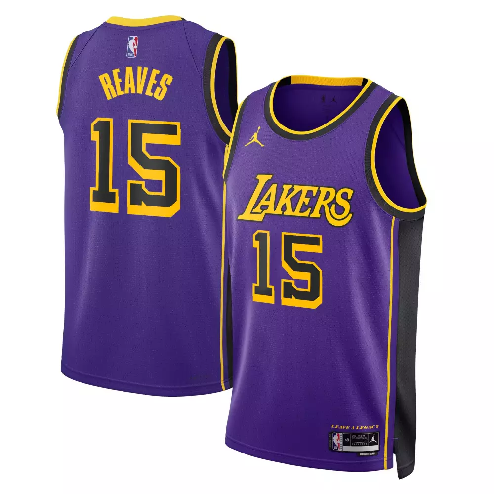 Austin Reaves Statement Lakers Swingman Jersey | All Stitched | Fan Gear for Men, Women & Youth