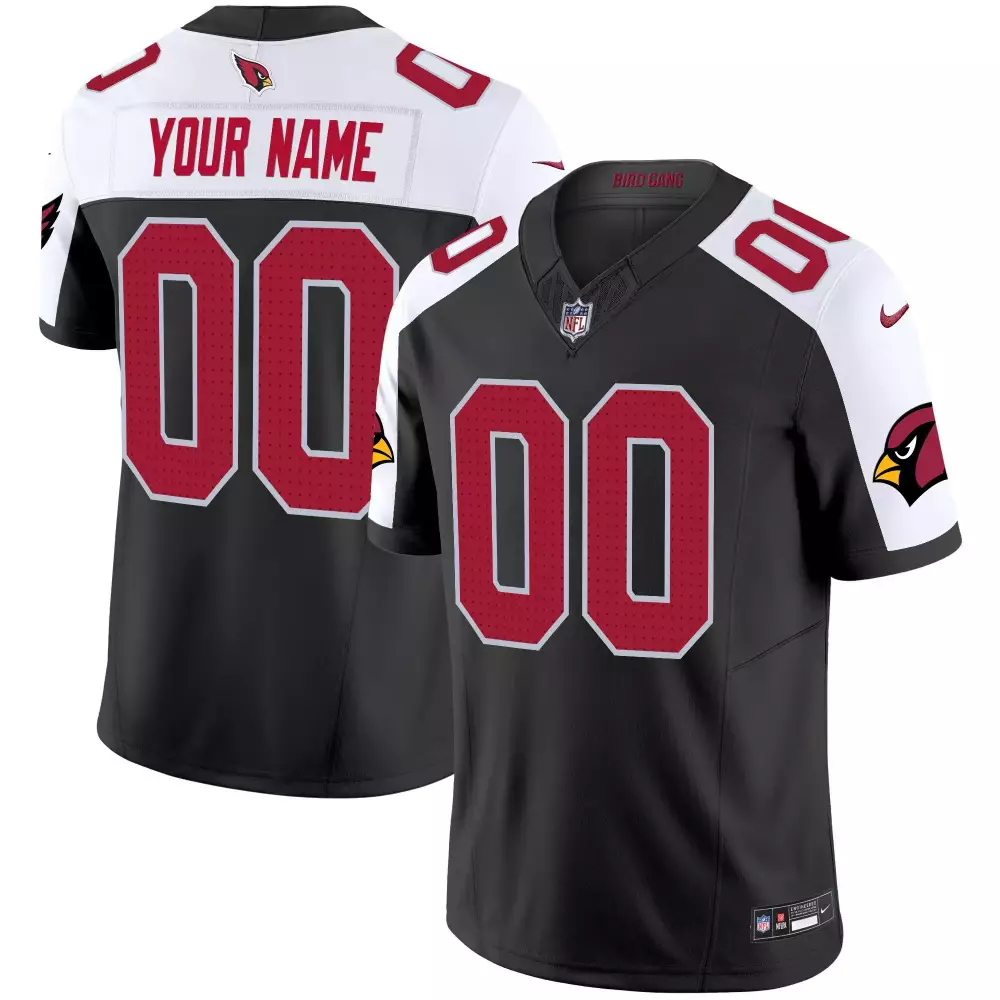 Black Alternate Men's Arizona Cardinals 2024 Vapor Limited Custom Jersey | All Stitched | Fan Gear for Men