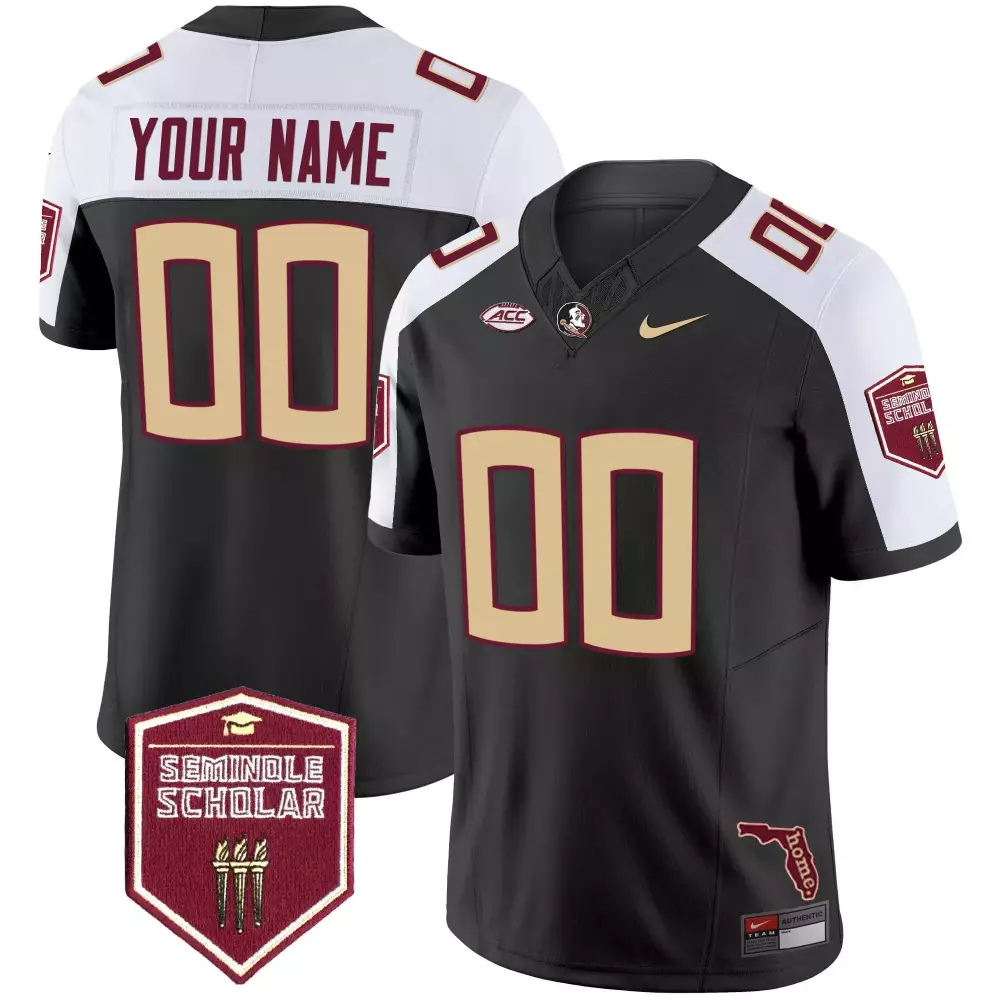 Black Alternate Men's Vapor Jersey | Florida State Seminoles Limited Edition | Stitched for Game Day | For Men, Women & Youth