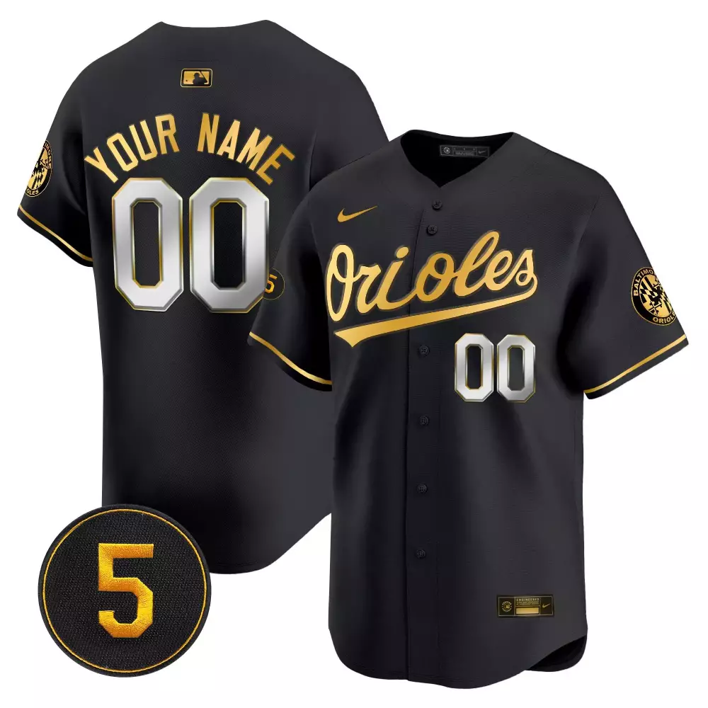 Robinson Baltimore Orioles Black Limited Youth Jersey V2 | Custom Stitched Vapor Premier | Fan Gear for Men, Women & Youth