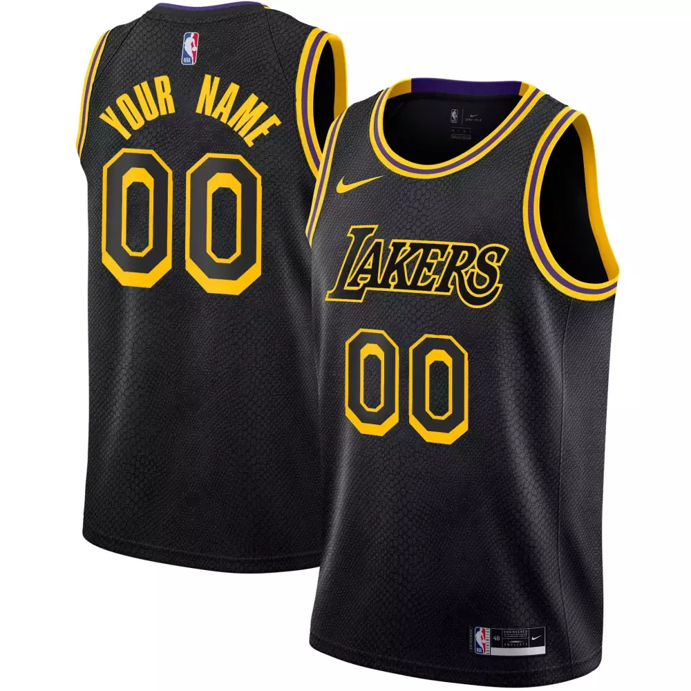 Black Mamba Youth Lakers Swingman Custom Jersey | All Stitched | Fan Gear for Young Fans
