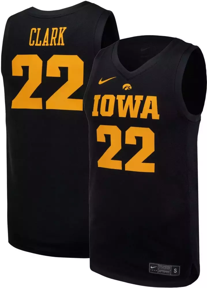 Caitlin Clark Iowa Hawkeyes Basketball Jersey | Black | All Stitched | Perfect for Game Day | For Men, Women & Youth