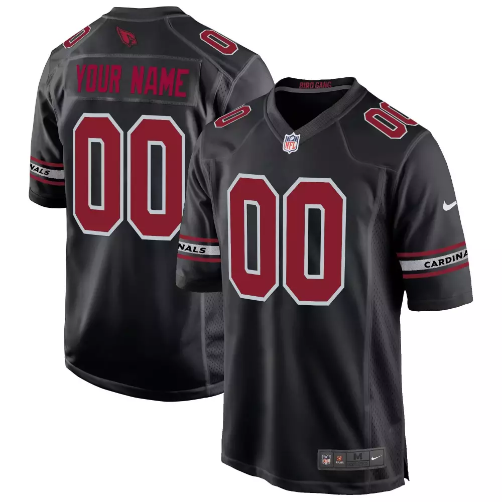 Black Arizona Cardinals 2024 Game Custom Jersey | All Stitched | Fan Gear for Men, Women & Youth