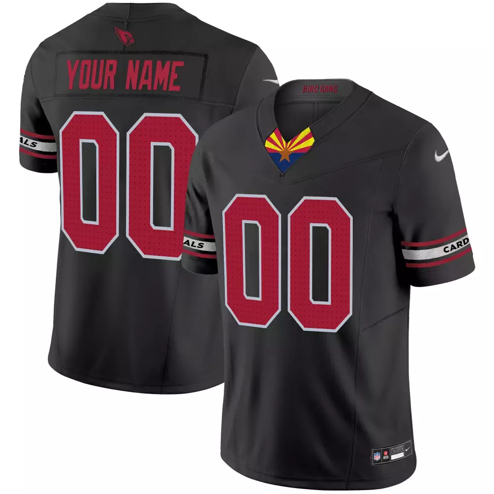 Black Arizona Cardinals 2024 Special Vapor Limited Custom Jersey V2 | Youth Size | All Stitched Fan Gear