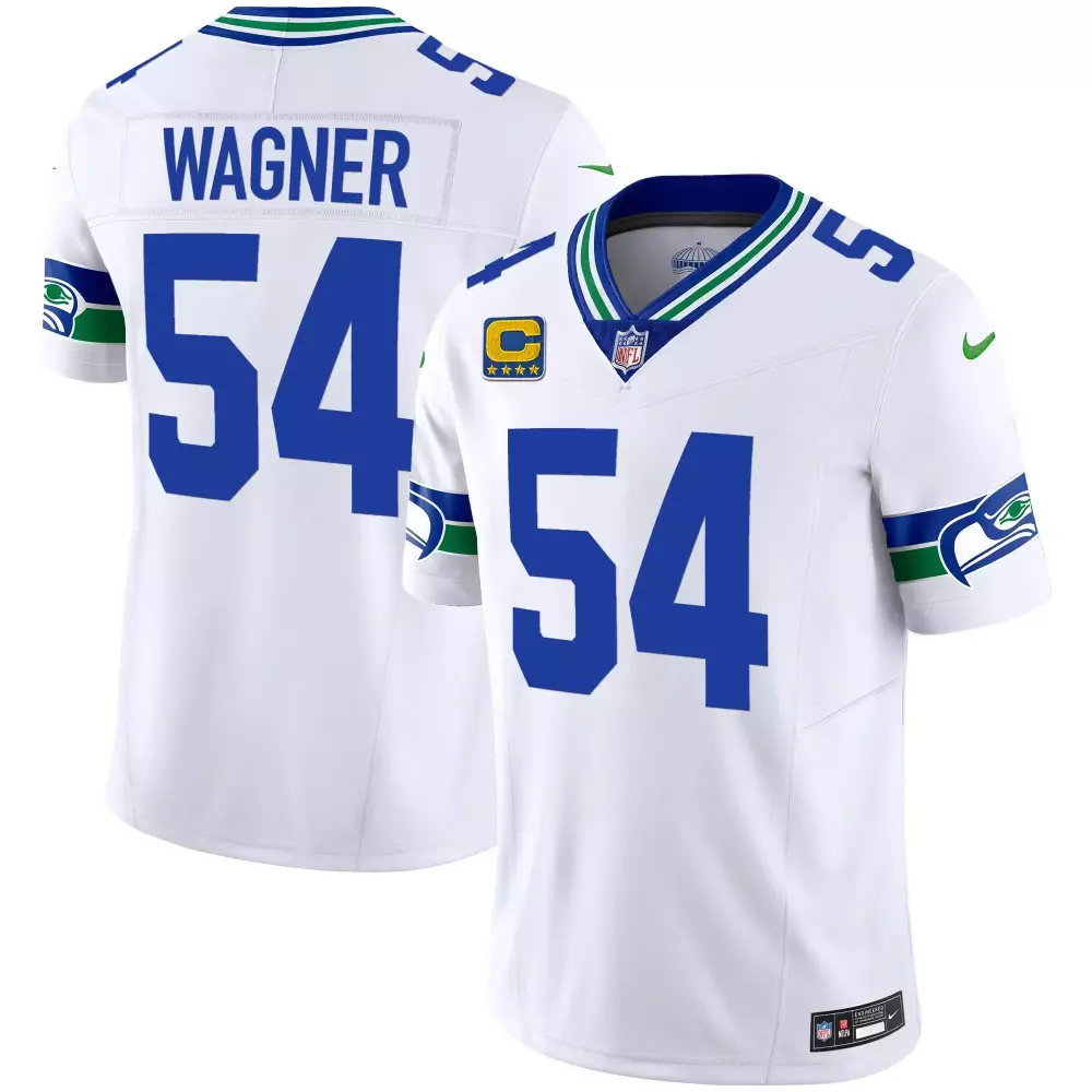 Bobby Wagner Seattle Seahawks Throwback Gold Vapor Limited Jersey V2 | White Stitched Style | Fan Gear for Men, Women & Youth