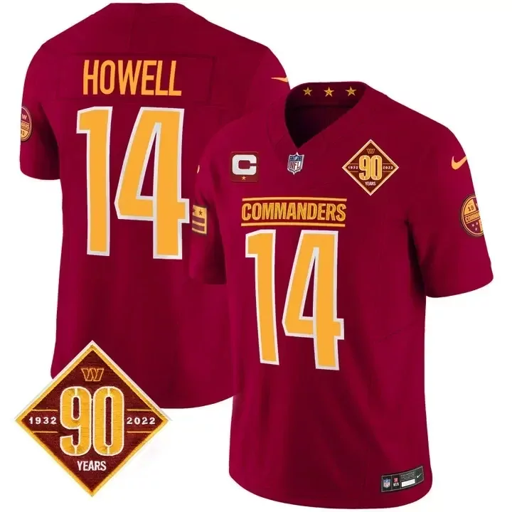 Sam Howell Washington Commanders Burgundy Jersey | Youth Stitched Fan Gear | For Men, Women & Youth