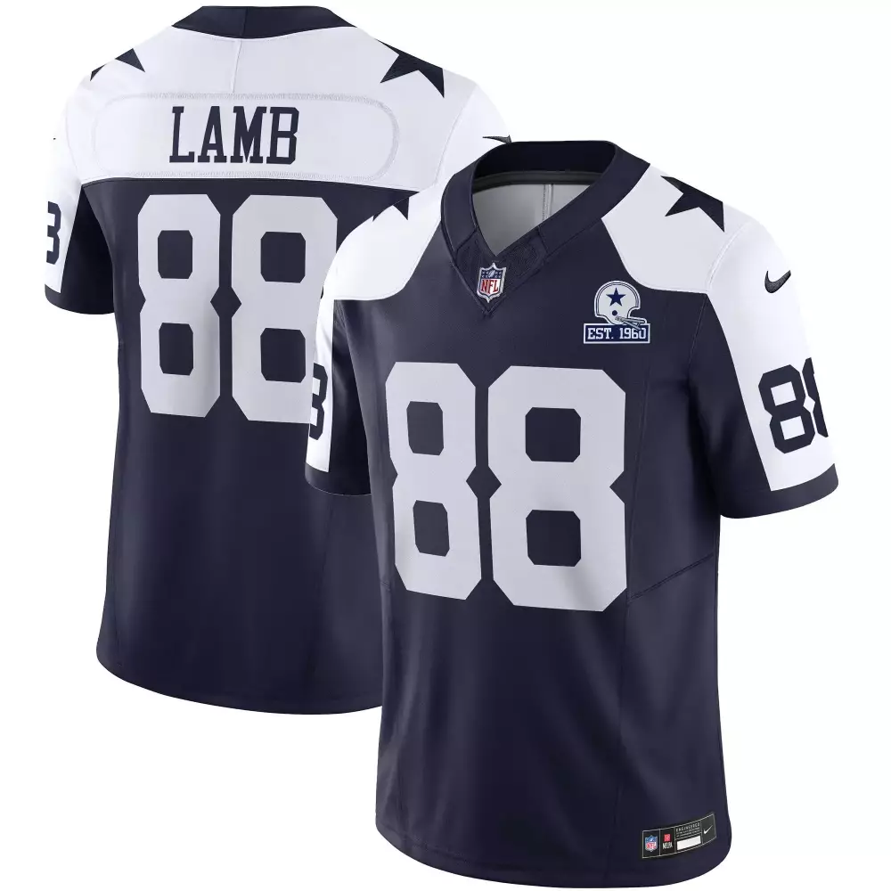 CeeDee Lamb 2004 Throwback Limited Vapor Jersey V2 | All Stitched Fan Gear for Men, Women & Youth | Celebrate the Classics