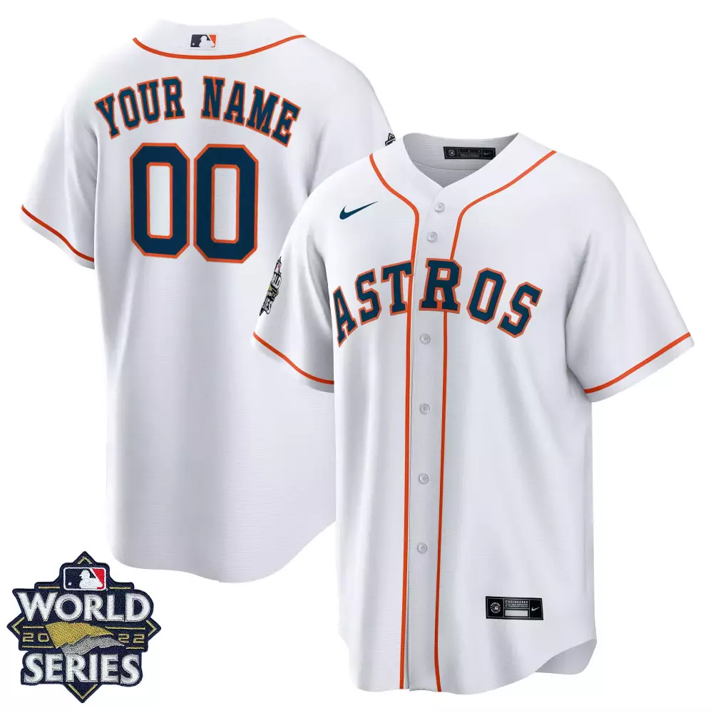 2022 World Series Custom Name and Number Jersey | Stitched Houston Astros for Men | For All Fans