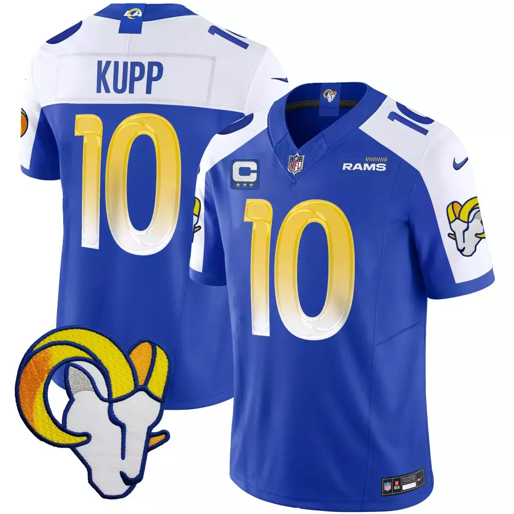 Cooper Kupp Royal Alternate Men's Los Angeles Rams Vapor Limited Jersey V2 | Stitched Fan Gear | For Men, Women & Youth