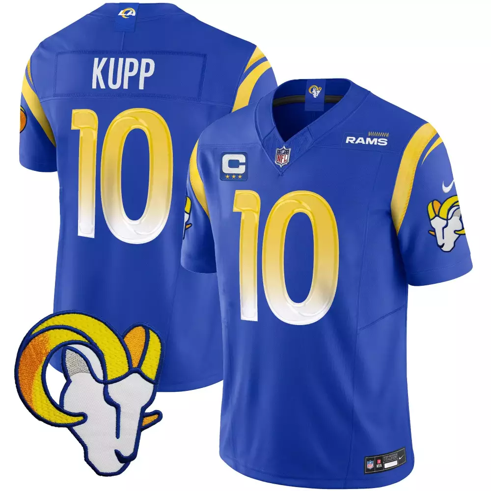 Cooper Kupp Royal Men's Los Angeles Rams Vapor Limited Jersey V2 | Stitched Fan Gear | For Men, Women & Youth
