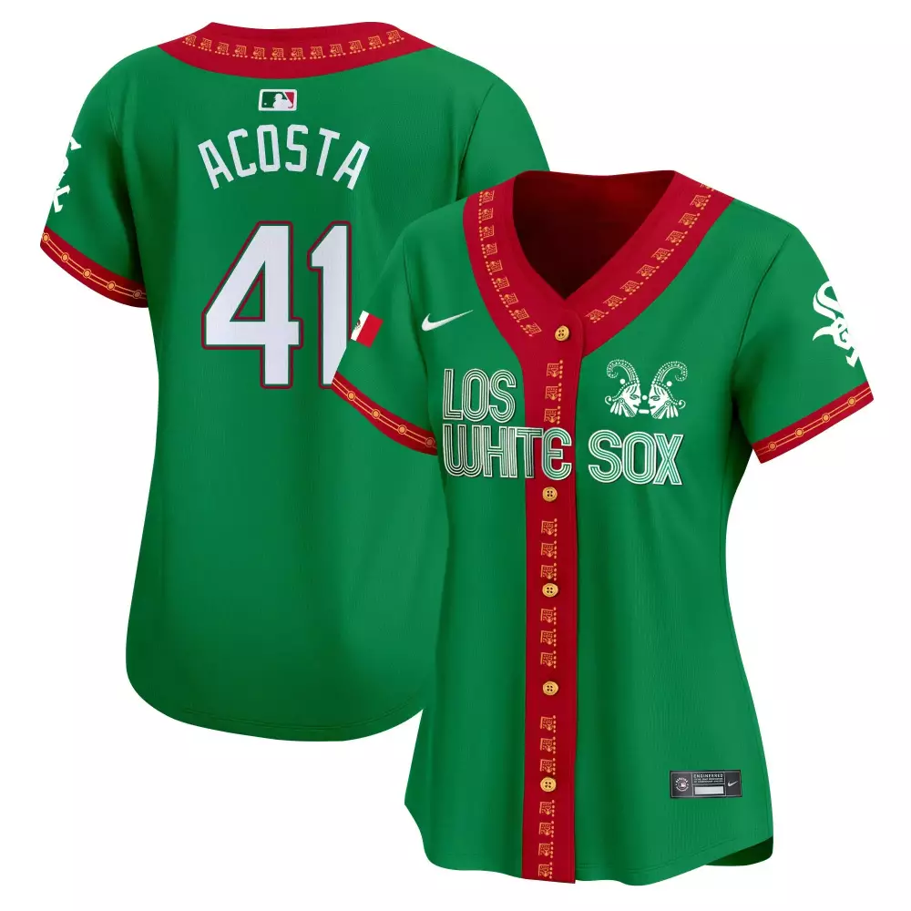 Cy Acosta Green Women's Chicago White Sox Mexico Vapor Premier Jersey | Limited Edition | For Women, Men & Youth