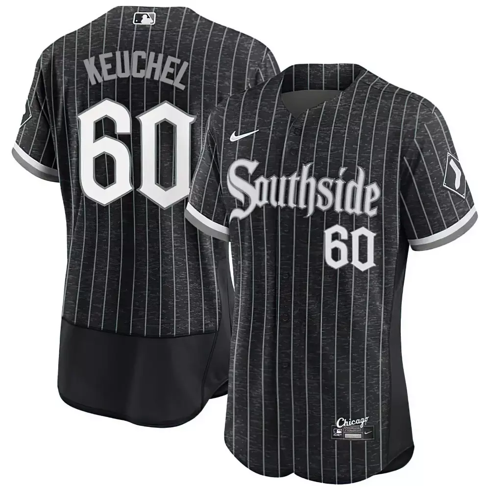 Dallas Keuchel Men's Chicago White Sox Flex Base City Connect Southside Jersey | Stitched Fan Gear | For Men, Women & Youth