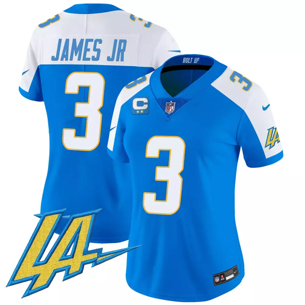 Derwin James Jr. Blue Alternate Los Angeles Chargers 2023 Vapor Limited Jersey | Women's Edition | For Game Day | For Men, Women & Youth