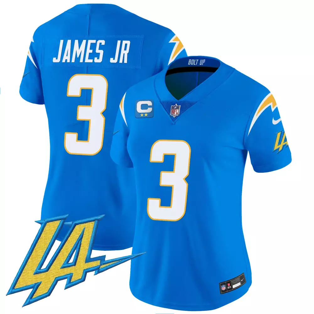 Derwin James Jr. Powder Blue Los Angeles Chargers Vapor Limited Jersey | Women's Edition | For Game Day | For Men, Women & Youth