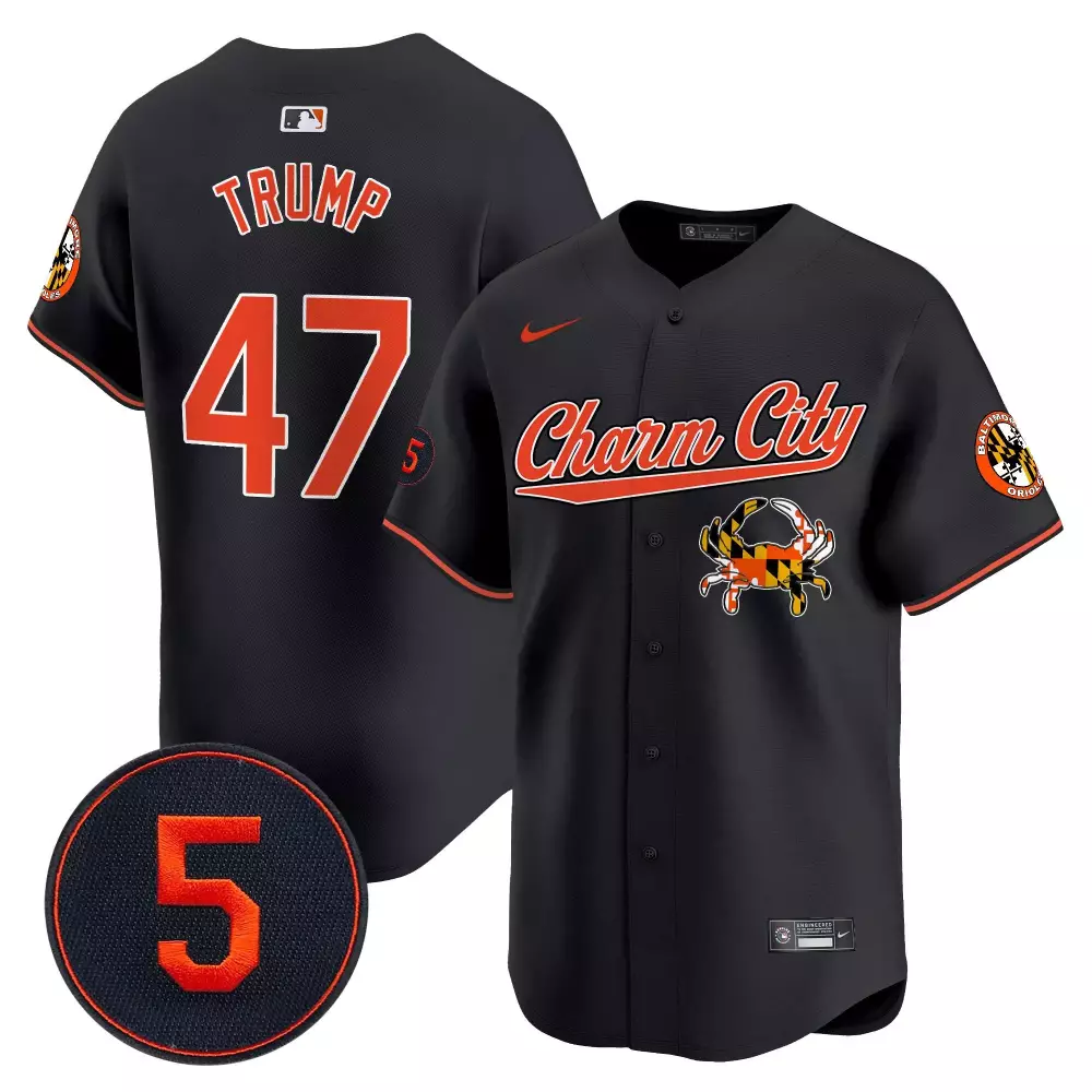 Robinson Patch Baltimore Orioles Men's Black Jersey | Vapor Premier Limited Edition | Fan Gear for Game Day | For Men, Women & Youth