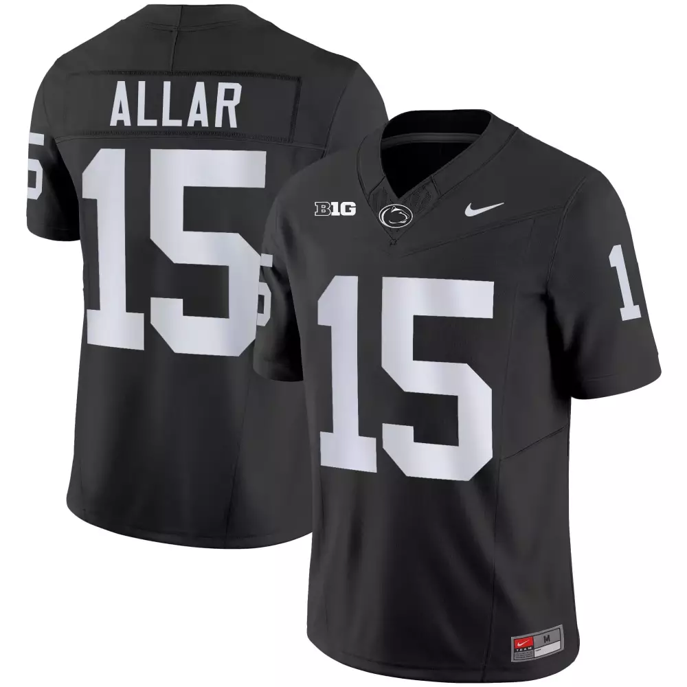 Drew Allar Penn State Nittany Lions Black Vapor Limited Jersey | Stitched Style for Men, Women & Youth | Perfect Fan Gear