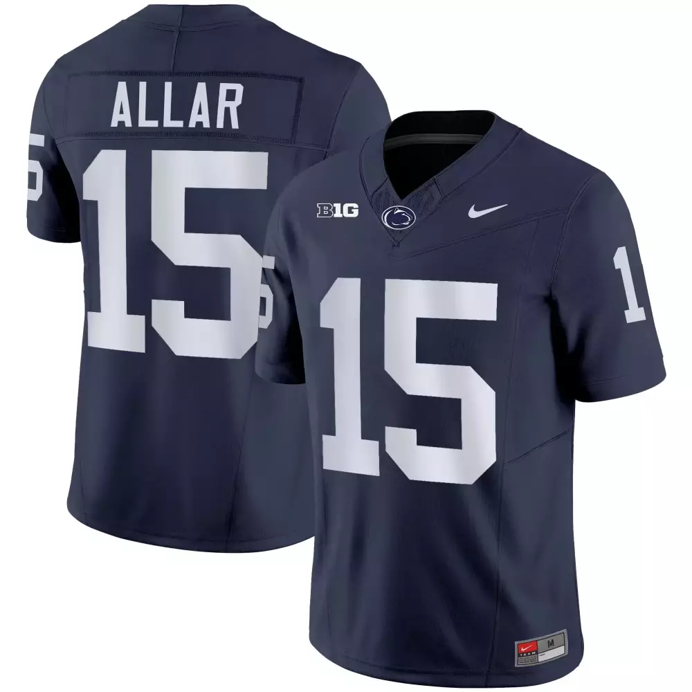 Drew Allar Penn State Nittany Lions Navy Vapor Limited Jersey | Stitched Style for Men, Women & Youth | Perfect Fan Gear