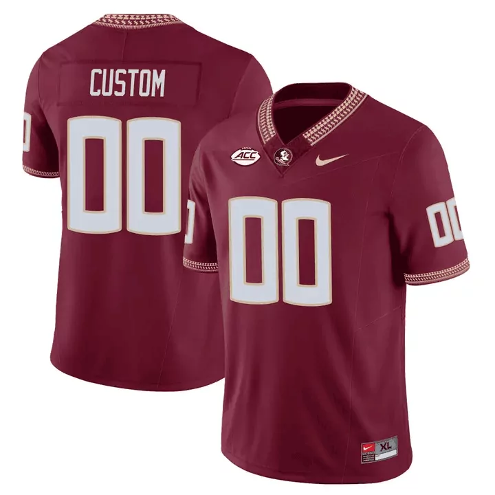 Florida State Seminoles Garnet Vapor Limited Custom Jersey V2 | Stitched Fan Gear | For Men, Women & Youth