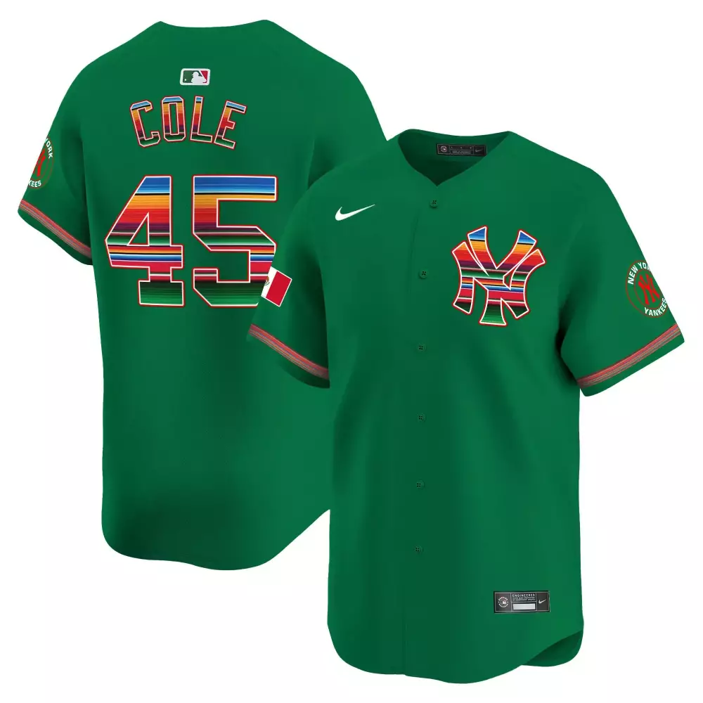 Gerrit Cole Yankees Mexico Jersey | Vapor Premier Limited Edition | For Men | For Men, Women & Youth