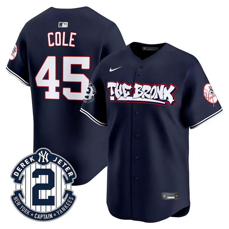 Gerrit Cole Yankees Bronx Graffiti V2 Jersey | Premier Stitched Limited Edition Fan Gear | For Men, Women & Youth