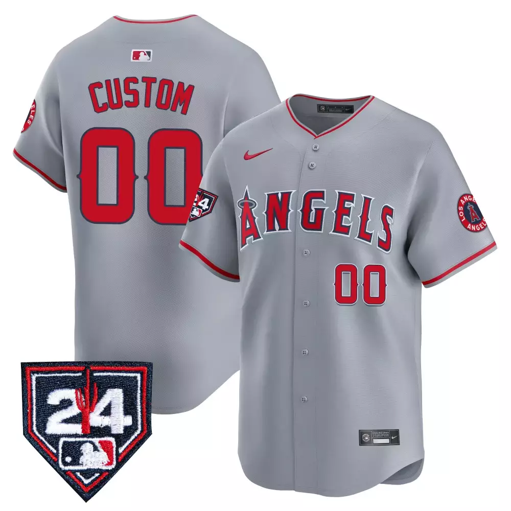 Ben Joyce Gray Women's Los Angeles Angels Jersey | All Stitched | Game Day Outfit | For Men, Women & Youth