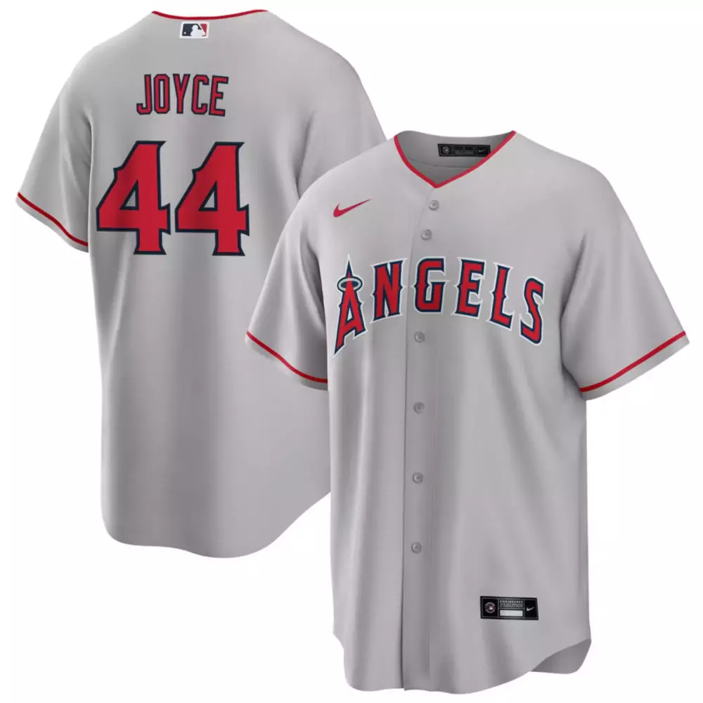 Gray Youth Los Angeles Angels 2024 Spring Training Patch Vapor Premier Limited Custom Jersey | All Stitched | Fan Gear | For Men, Women & Youth