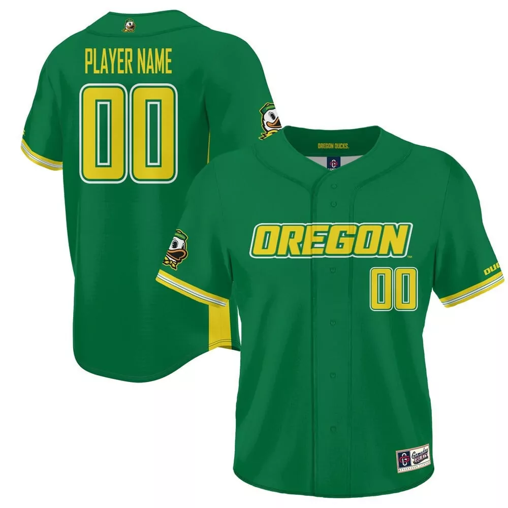 Oregon Ducks Custom Green Jersey | All Stitched for Men | For Men, Women & Youth