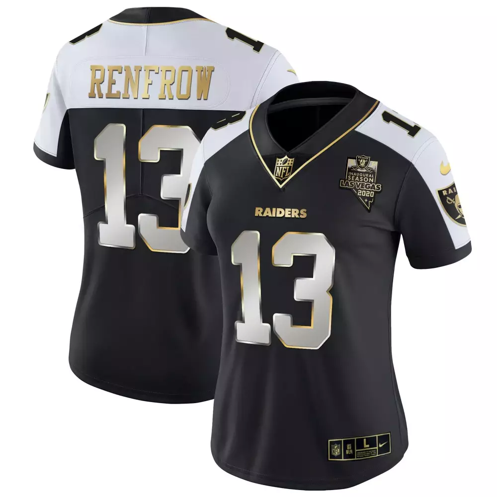 Hunter Renfrow Las Vegas Raiders Women's Vapor Gold Jersey | Limited Edition Stitched Fan Gear | For Men, Women & Youth