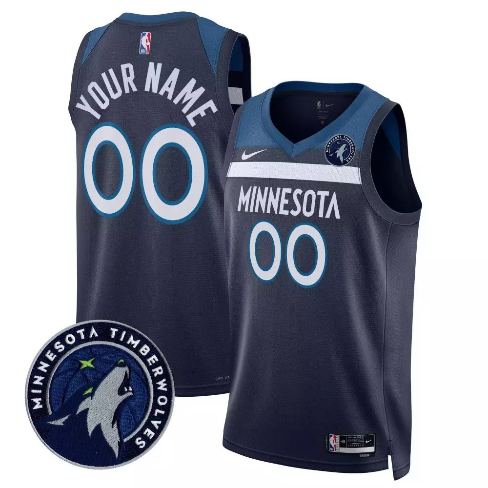 Minnesota Timberwolves Swingman Custom Jersey V2 | Icon Style | All Stitched | For Men, Women & Youth