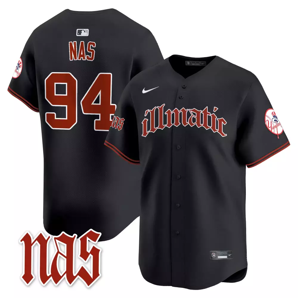 Illmatic 1994 Black Yankees Men's Vapor Premier Jersey | Limited Edition Fan Gear | For Men, Women & Youth