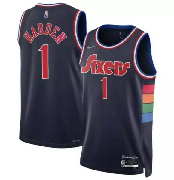 James Harden Philadelphia 76ers City Edition Player Jersey | All Stitched | For Men, Women & Youth