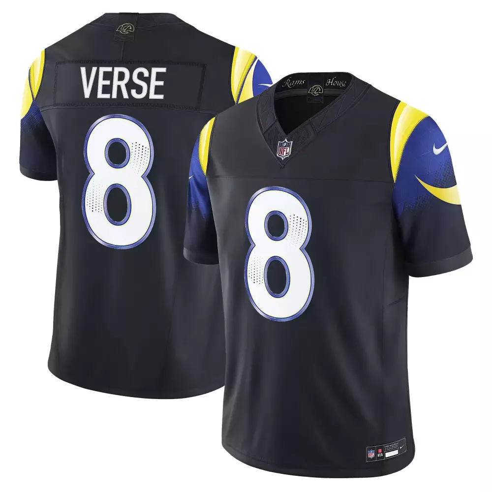 Jared Verse Men's Los Angeles Rams 2025 Rivalries Vapor Limited Jersey | All Stitched | Premium Fan Gear for Men