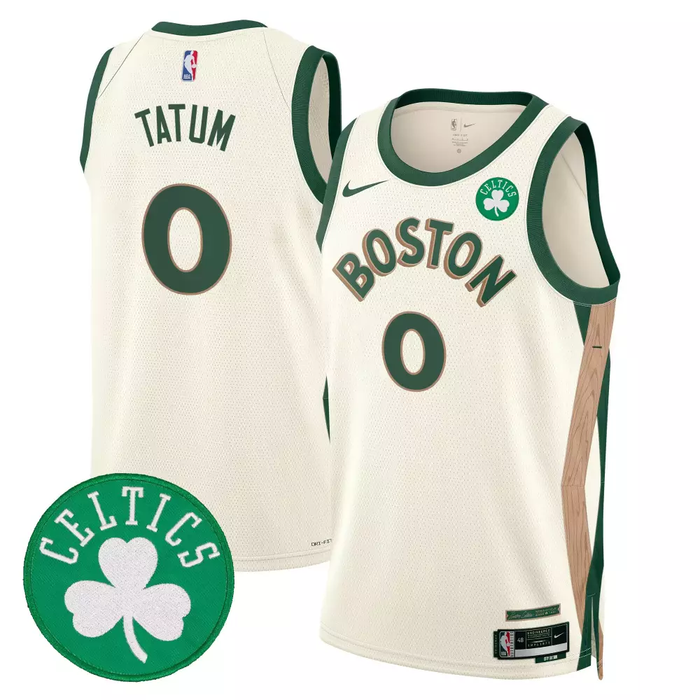 Jayson Tatum Boston Celtics 2023-24 City Men's Swingman Jersey | All Stitched | Game Day Outfit | For Men, Women & Youth