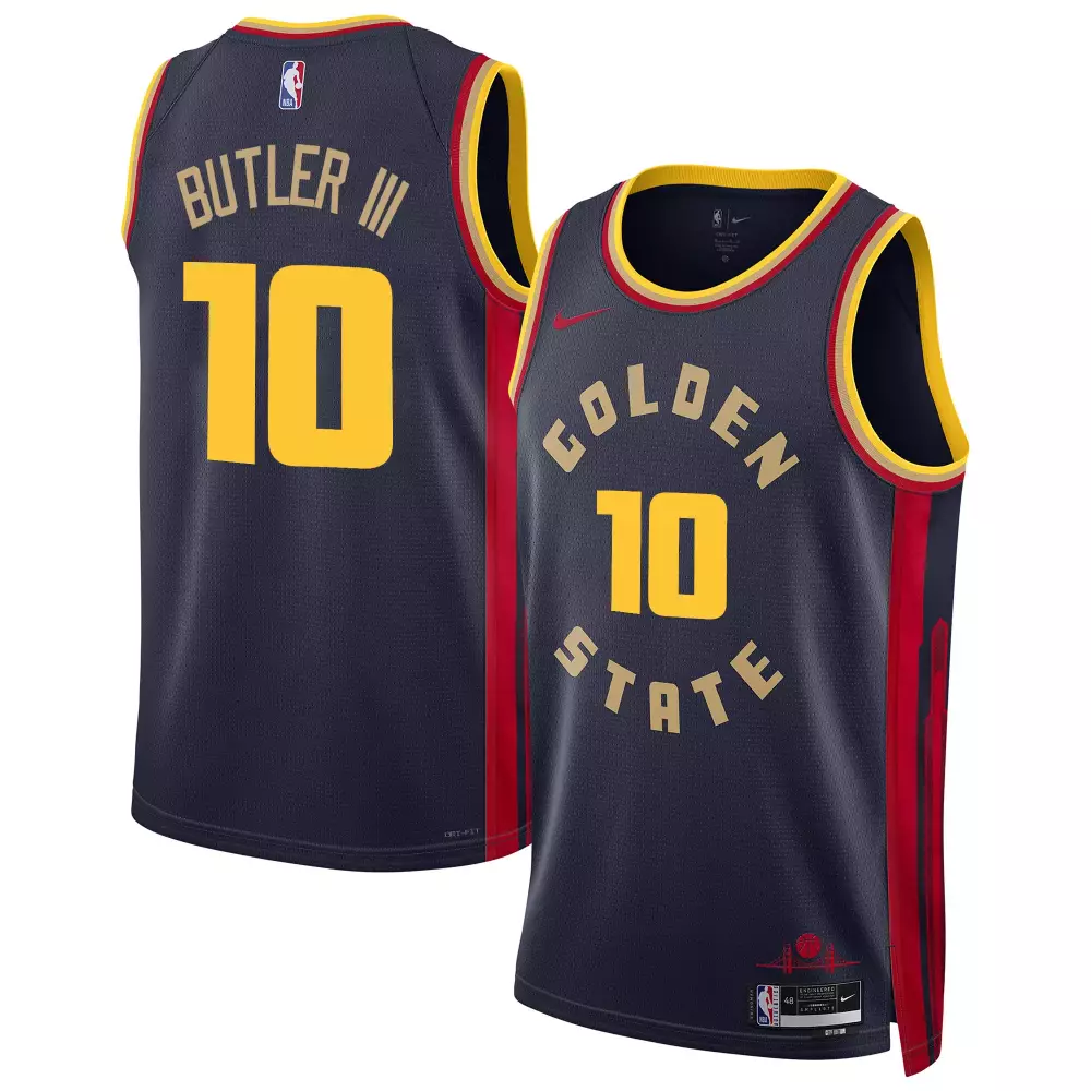 Jimmy Butler 2025 City Edition Swingman Jersey | All Stitched | Golden State Warriors Fan Gear | For Men, Women & Youth