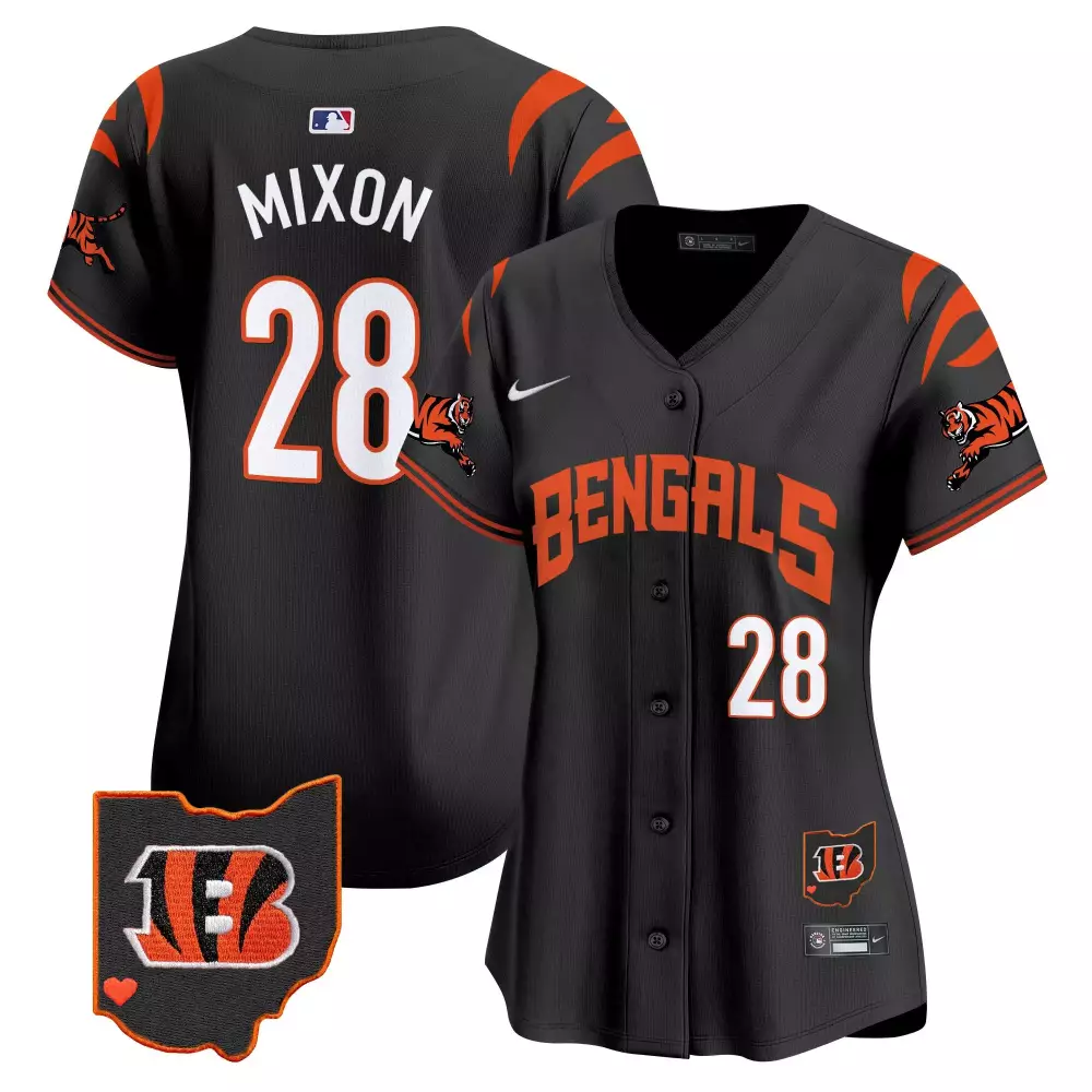 Joe Mixon Cincinnati Bengals Vapor Premier Limited Jersey | Stitched Women's Fan Gear for Game Day | For Women & Youth