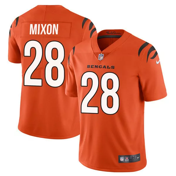 Joe Mixon Cincinnati Bengals Player Vapor Limited Jersey for Youth | Stitched Fan Gear | For Youth
